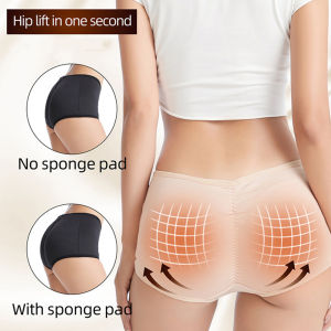 PM✿ [Delivery in 3 Days] Women Low Waist Hip Padding Butt Lifting Panties Shapewear Buttocks Hip Fake Ass Pad Control Panties