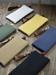 Plain White Wedding Detachable Textured Cowhide Handle Elegant Tone Mobile Phone Bag Suitable for Apple 15 Huawei