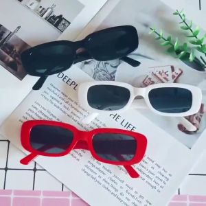 WE Kacamata Hitam Cewek Murah INS Fashion Kacamata Hitam Retro Gaya Sunglasses Women K26 15986