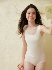 ManiForm | Summer Nipple-Concealing Sports Pullover Tank Top for Early Development Girls
