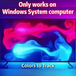 Smart USB LED Strip RGBIC Color Changing Computer Screen Color Sync Back Light Monitor Ambient Decor Windows Software Control