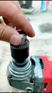 kepala Bor untuk gerinda chuck drill gerinda tangan kepala bor 10mm komplit konektor gerinda jadi bor