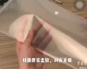 A4 Button File Document File Holder Plastic