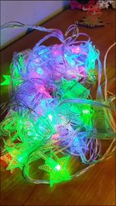 Lampu Natal LED Snowflake 6Meter 40lampu - Dekorasi Christmas LMP106
