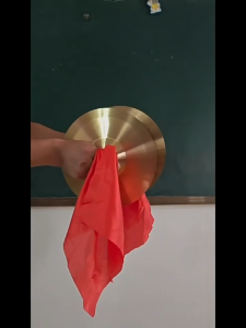 9cm/15cm 1 Pair Small Percussion Cymbal Instrument Delicate Finger Cymbal Portable Percussion Cymbal 1 Pair Mini Cymbal