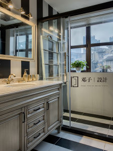 American Oak Bathroom Cabinet Combination Ceramic Integrated Bathroom Table Wash Basin Noodle Pool Washbasin Bathroom Cabinet