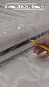 Hauser Mattress Coconut Fibre Topper | Pelapik Tilam Sabut Kelapa | Soft Comfortable & Durable