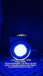 LAMPU DOWNLIGHT LED 3 WARNA 9W KUNING+BIRU+UNGU/PUTIH+KUNING+WW /PANEL LED/LAMPU PLAFON LAMPU HIAS RUMAH