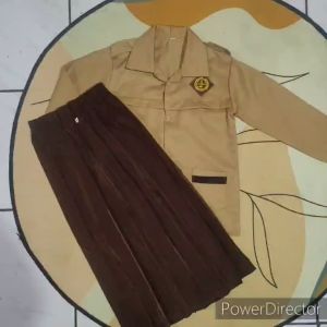 PROMO SERAGAM PRAMUKA SIAGA SD ANAK PEREMPUAN KELAS 1-6 / SETELAN SERAGAM PRAMUKA TALI SEKOLAH SD BONUS AKSESORIS LENGKAP