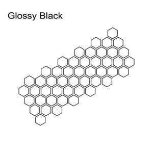 Universal Honeycomb Pattern Waistline Decal Car Body Decoration Sticker Side Body Stripe Pulling Flower Stickers for Car Modification