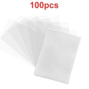 300/100PCS 66x91mm Card Sleeve Game Card Sleeve Protector For Italian Brainrot Collectible Cards Storage Trading Card Sleeves