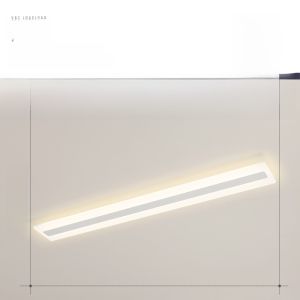Modern Minimalist Long Strip Corridor Hallway Ceiling Light Luxury Home Entrance Hallway Balcony Coat Room Absorption Top Light