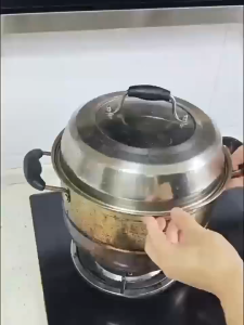 Stainless Steel Pot Base Cleaner Pot Bottom Black Remover Pot Rust Stain Remover Kitchen Detergent