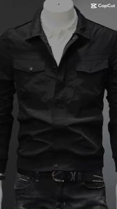 Áo khoác áo khoác nam 2 lớp chất liệu gió không phai không nhăn không thấm nước - mã N6