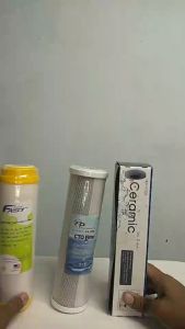 สำอางเครื่องกรองน้ำ ชุด 3 ขั้นตอนล่าง ขนาด 10 ไม่ใช่เสมอ ไม่ใช่เครื่องปรุง เสียงเงิน 0.65 บรรทัด CTO5micronResin