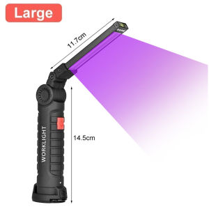 XIWANGFIRE | USB Charging Mini 365nm 395nm Blacklight UV Flashlight Ultraviolet Torch Cat Dog Urine Scorpion Ore Tinea Manicure Detector Lamp