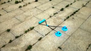 Đồ chơi cho Chó rèn luyện thể lực bóng rò rỉ thức ăn kèm 2 cốc hút (mẫu mới) - Hara Pet Store