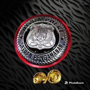 pin silver lencana mitra polri satpan mika