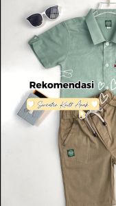 Setelan Chinos Anak Laki Laki Kemeja Katun Rami 4 5 6 7 8 9 10 11 12 Tahun