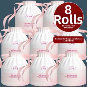 Disposable Thickened Facial Tissue 8 Rolls