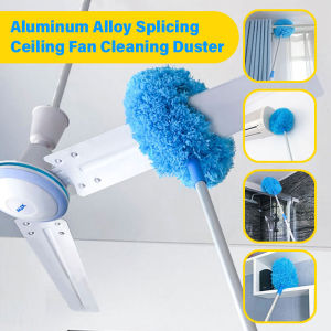 Aluminum Alloy Splicing Type Ring Sweeper/Ceiling Fan Cleaning Duster/Round Duster [SG Seller]