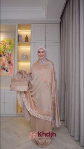 Mukenah Motif Dewasa Katun Mikro Premium