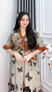 DASTER KIMONO DASTER JUMBO BAHAN RAYON BUSUI KIMONO WANITA KEKINIAN