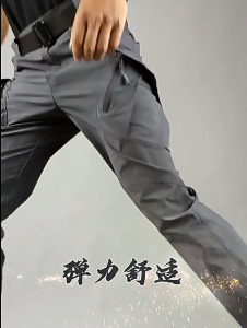 Jeep Spirit Cargo Trousers Pants For Men Jogger Waterproof Tactical Pants Camping Hiking Pant