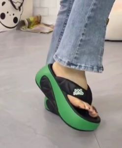 Flip-Flops Slipper For Woman Fashion Thick Bottom Slipper