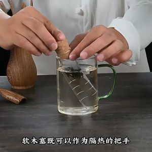 Tea Strainer Infuser Kaca Tea Strainer Infuser Tube Teh Infuser Kaca Portable