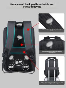 Business 17 Inch Laptop Bag G16 Dual Shoulder Bag for Dell Gaming Laptop G15 Notebook Computer Bag Oxford Cloth Material