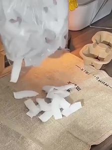 EELHOE | 100pcs Disposable Vacuum Cleaner Filter Filter Protective Sleeve For Hand-held Household Washable Non-woven Filter