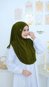 Daffi Hijab AUDREY Jilbab Instan Jersey Premium Simple Kekinian 2025