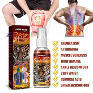 SOUTH MOON TIGERS OIL SPRAY Spray minyak harimau melegakan sakit otot terseliuh lenguh2 sakit tulang