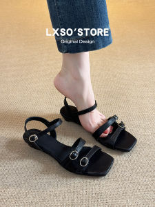 Summer New Arrivals Square Toe Female Sandals