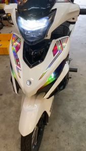 LC135 New V2~V7 Sticker Body  Rainbow  Carbon Special Edition  (C03)