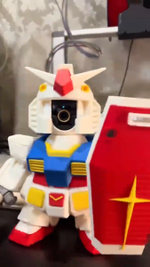 พร้อมส่ง🔥เคสตกแต่งกล้อง Gundam Zhagu Skin เหมาะสําหรับกล้อง Xiaomi Xiaomi PTZ Xiaomi Monitoring