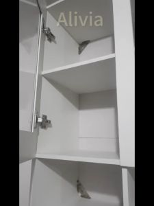 Transparent Kitchen Wall Cabinet: A Versatile Solution for Compact Kitchen Storage