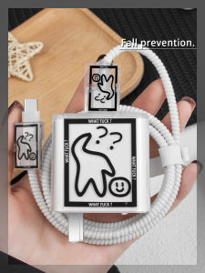 Funny New Design Redmi Turbo4/K80 Charger Data Cable Protective Case 90W Redmi Note14Pro+ Anti-Break Repairing Tool Note13Pro/Note12Turbo Universal