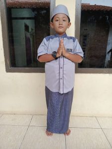 Sarkoci Anak Arori Fashion Lengan Pendek Toyobo Premium mix songket