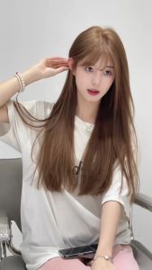 ไม่ต้องกัดสีผมค่ะ🍁ซื้อ 100ml รับฟรี 100ml สีไม่หลุด สีย้อมผม ยาย้อมผม ครีมย้อมผม ย้อมผมเองที่บ้าน สูตรอัพเ น้ำยาย้อมผม