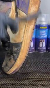 HAFEZ BUNDLING 2 SHOE FOAM CLEANER & 1 QUICK FRESH foam pembersih sepatu dan pengharum sepatu