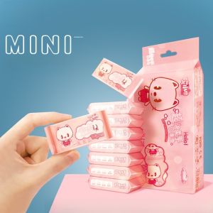 Ultra Mini Portable Disinfectant Wet Wipes Safe Non-Irritating Baby Convenient Travel Size Cosmetic Beauty Tools