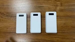 Fast Charging Mobile Power Bank Ultra-thin Polymer Battery Digital Display Power Bank Durable And Long-lasting Battery Life