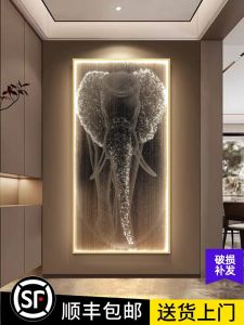 ภาพวาด LED ลูกวัวตกแต่งแสงสีขาวแบบโมเดิร์นระดับไฮเอนด์สำหรับห้องนั่งเล่นและห้องน้ำ ภาพวาดขนาดใหญ่ ไม่มีกรอบ ไม่ใช่รูปภาพแบบ 3 มิติ