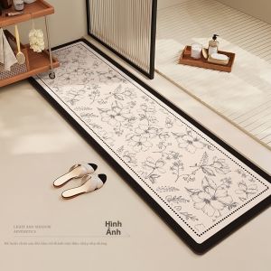 Thảm Tắm Chống Trượt Chống Bẩn Thấm Nước Hút Ẩm Nhanh Khô
