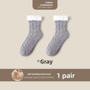 MIANBIAOBAI | Warm Wool Socks for Adults Winter Season Wool Sleep Socks