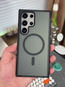 ตรงรุ่น แบบใหม่ ผิวด้าน Case S25 S25edge S25Plus S25Ultra S24Fe / S24ultra เคสผิวด้าน เคส แม่เหล็ก ชาร์จได้ สำหรับ SAMSUNG S21 S21Ultra S22 S22Plus S22Ultra S23 S23Plus S23Ultra S24 S24ultra S24plus S23ultra S23FE A06 A16 A26 A36 A56 A55 A15 006