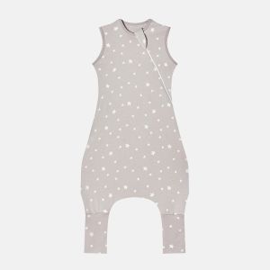 INSULAR Baby Soft Sleep Sack With Feet Infant Sleeveless Sleeping Bags Childrens Homewear Premium Cotton 2-Way Zipper4 Seasons