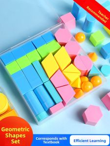 XUEDELE | Geometry Learning Tools Set Cubes Prisms